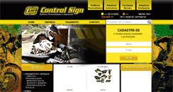 Desktop Screenshot of controlgraphics.com.br